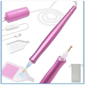 GOKEI Vacuum Diamond Art Painting Pen, Electric Wax-Free Suction Tool Kit with S